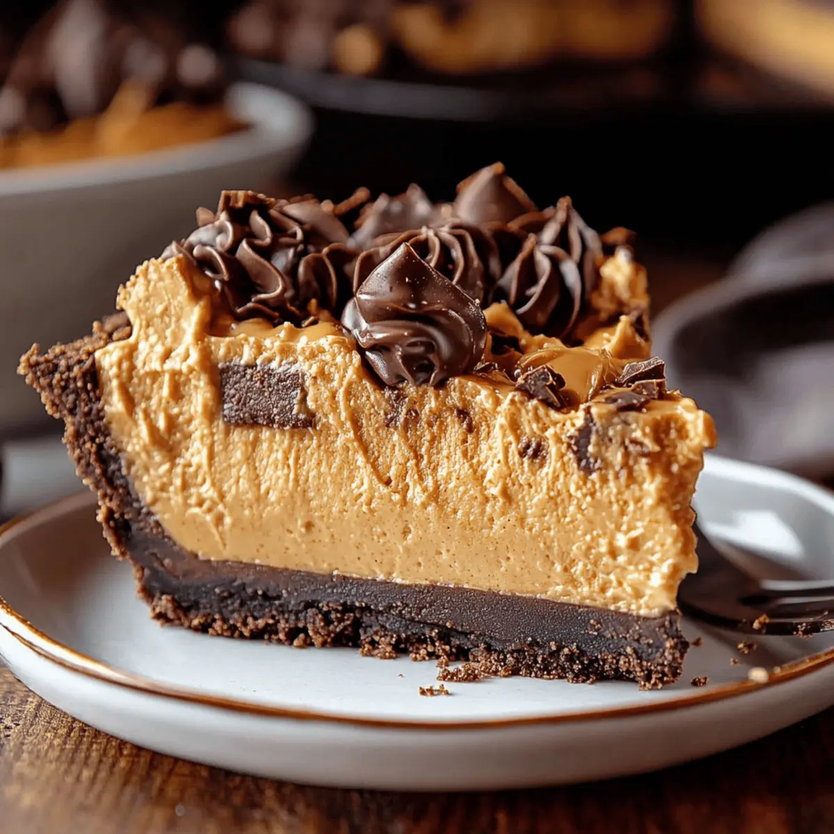 Chocolate Peanut Butter Pie