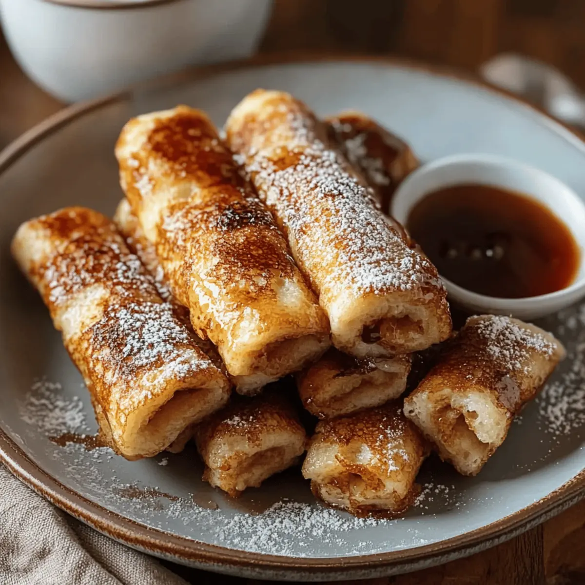 French Toast Roll Ups