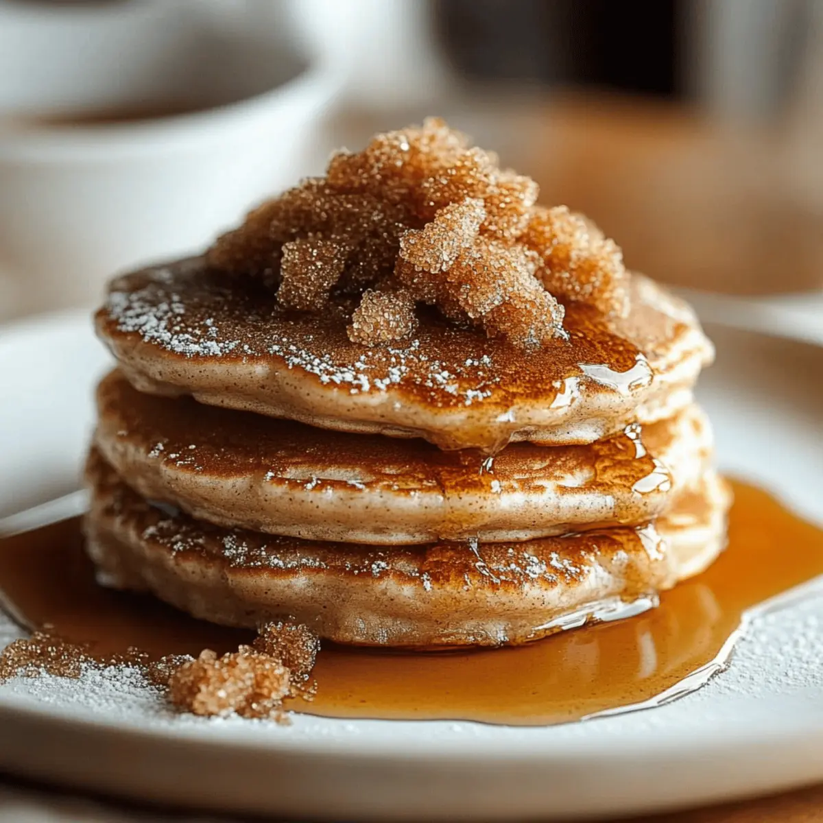Cinnamon Brown Sugar Pancakes
