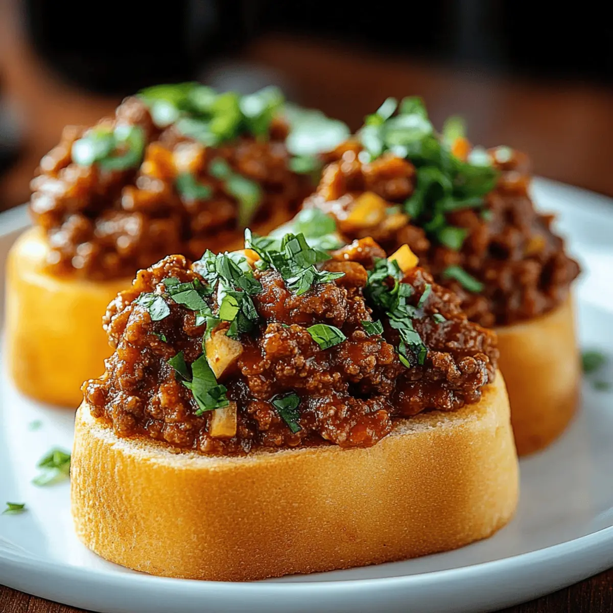 Texas Toast Sloppy Joes