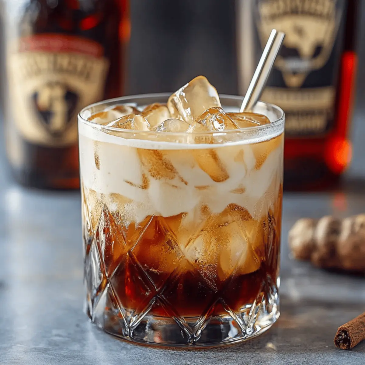 Creamy Root Beer Rum Cocktail