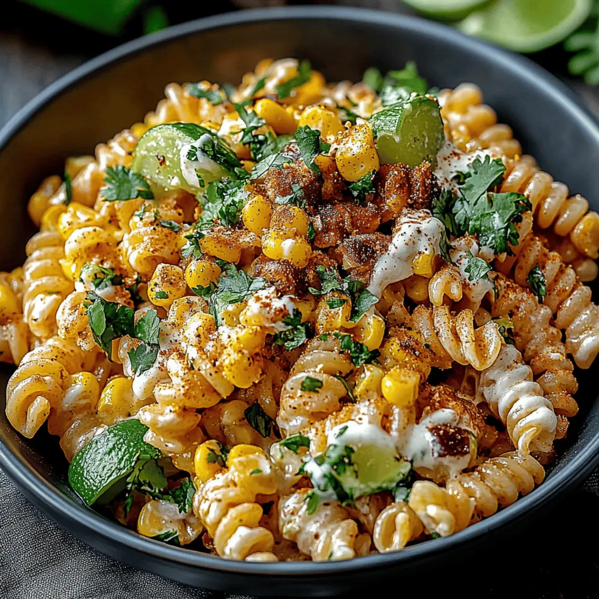 Mexican Street Corn Pasta Salad