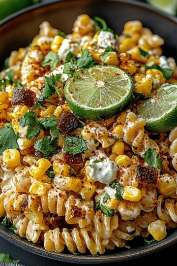 Mexican Street Corn Pasta Salad