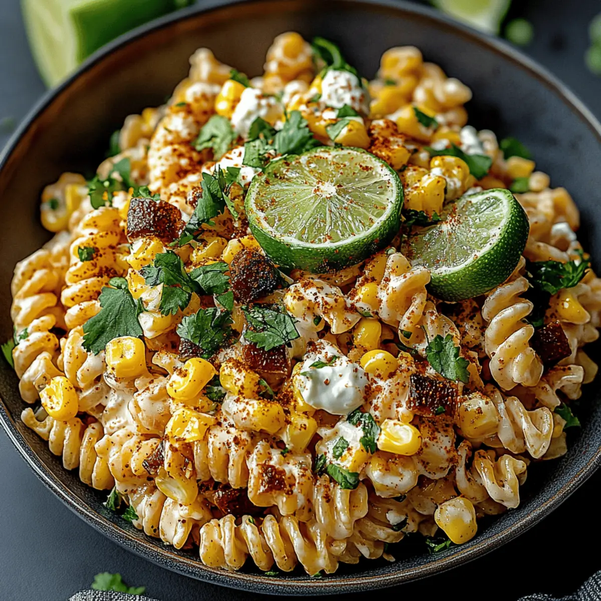 Mexican Street Corn Pasta Salad
