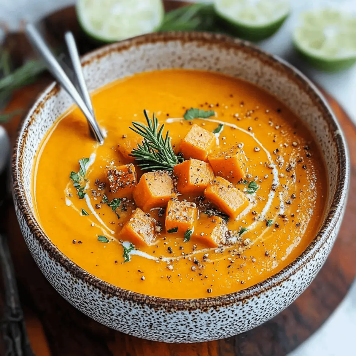 Creamy Sweet Potato Soup