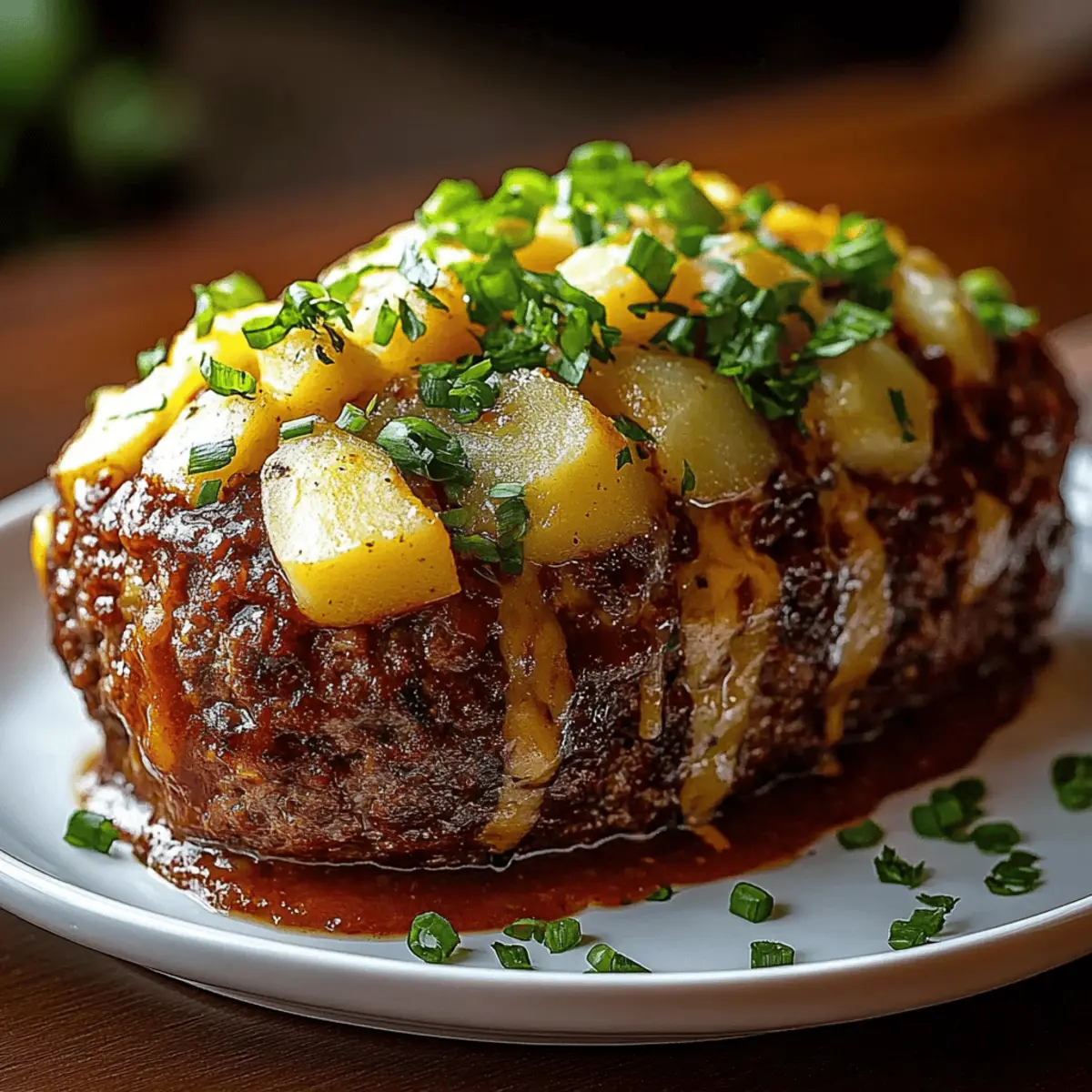 Loaded Potato Meatloaf