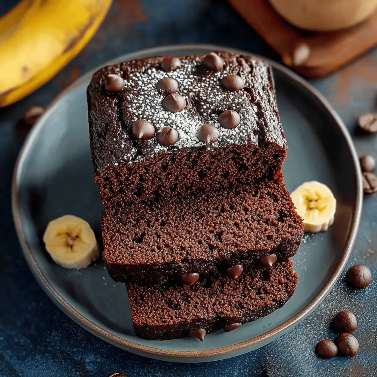 Chocolate Espresso Banana Bread