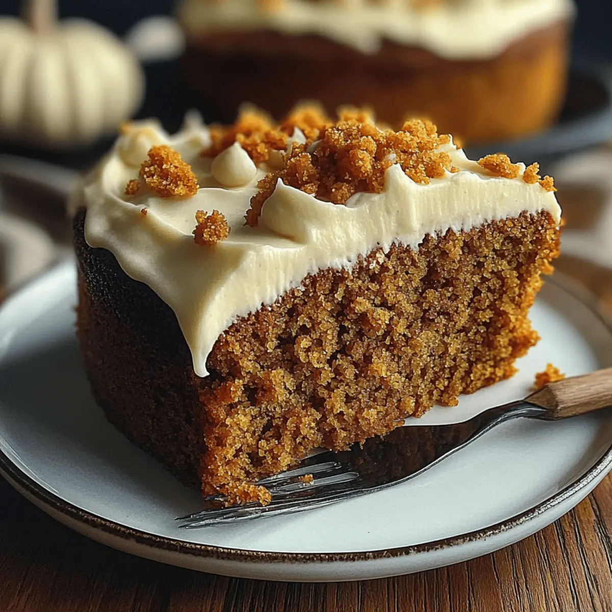 Pumpkin Carrot Cake