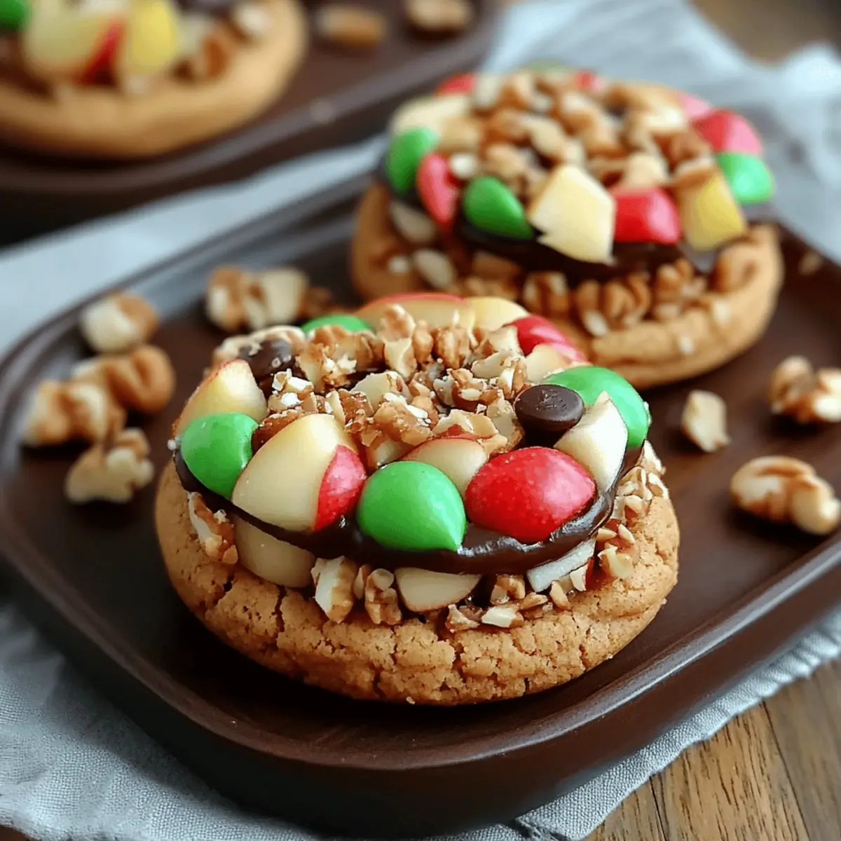 Apple Monster Cookies