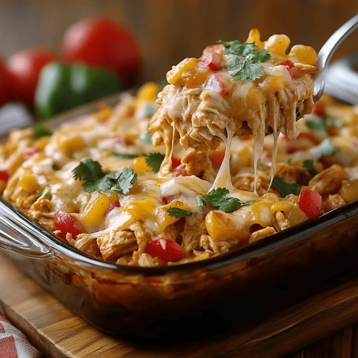 Chicken Fajita Casserole