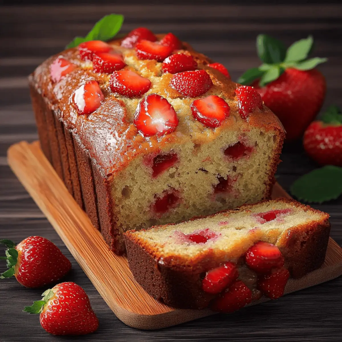 Fresh Strawberry Bread