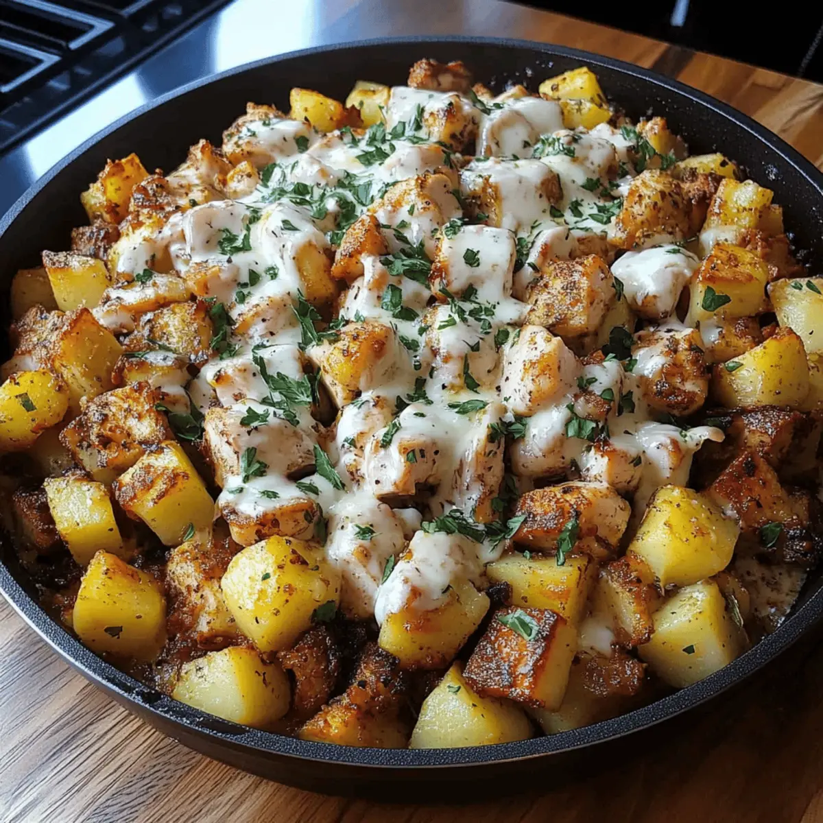 Mississippi Chicken and Potatoes