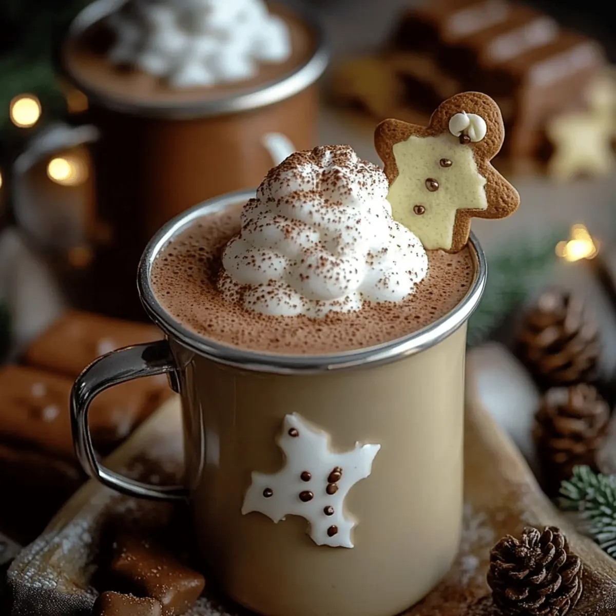 Gingerbread Hot Chocolate