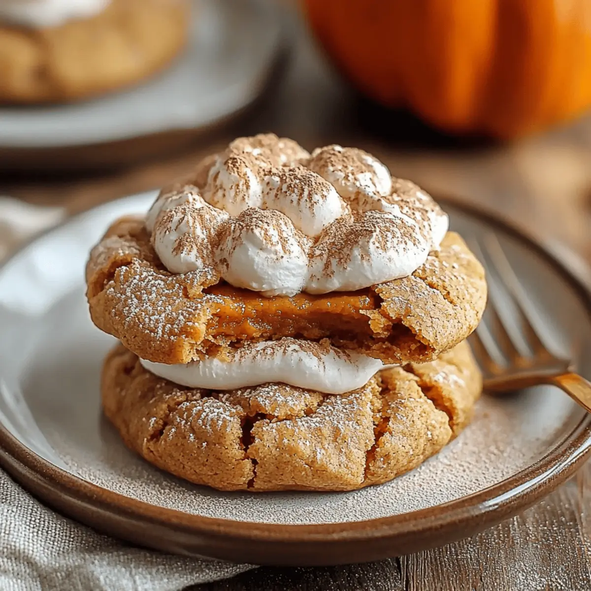 Vegan Pumpkin Pie Cookies