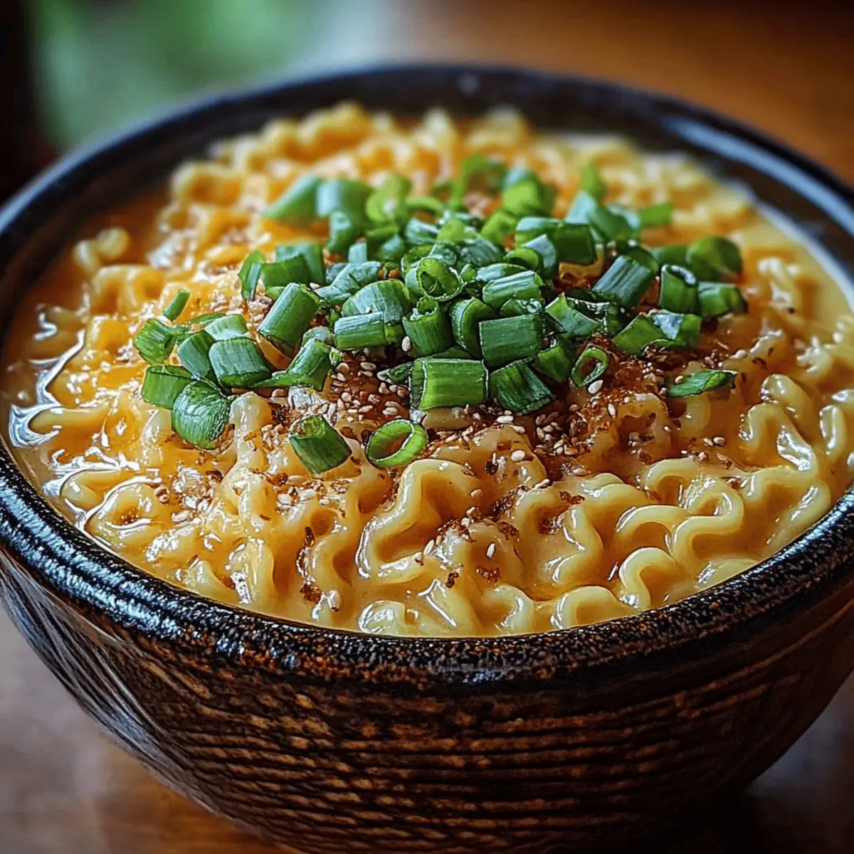 Cheesy Ramen Noodles