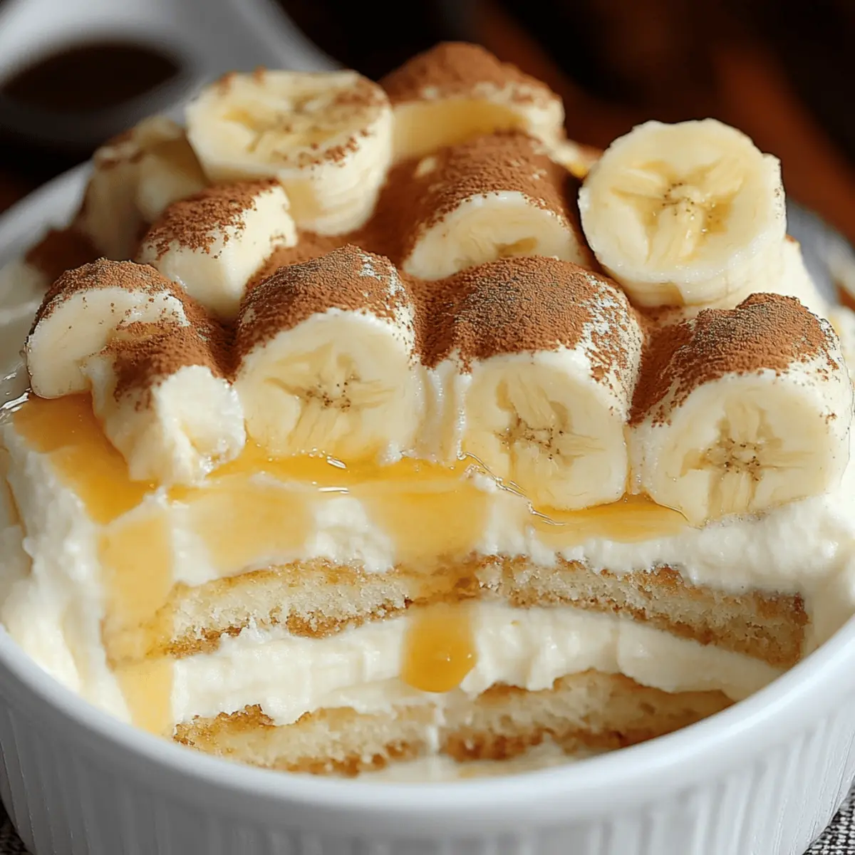 Banana Pudding Tiramisu