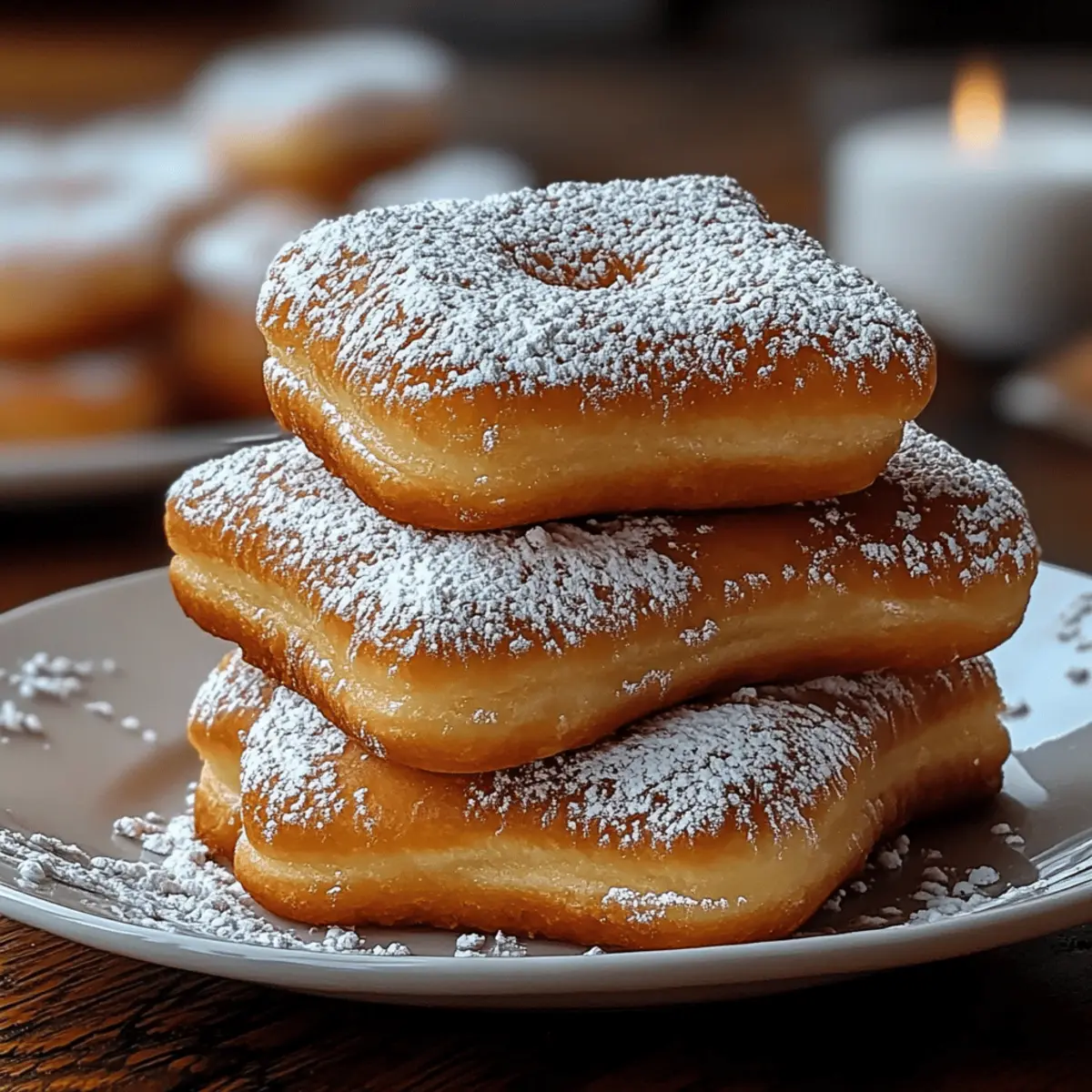 Vanilla French Beignets