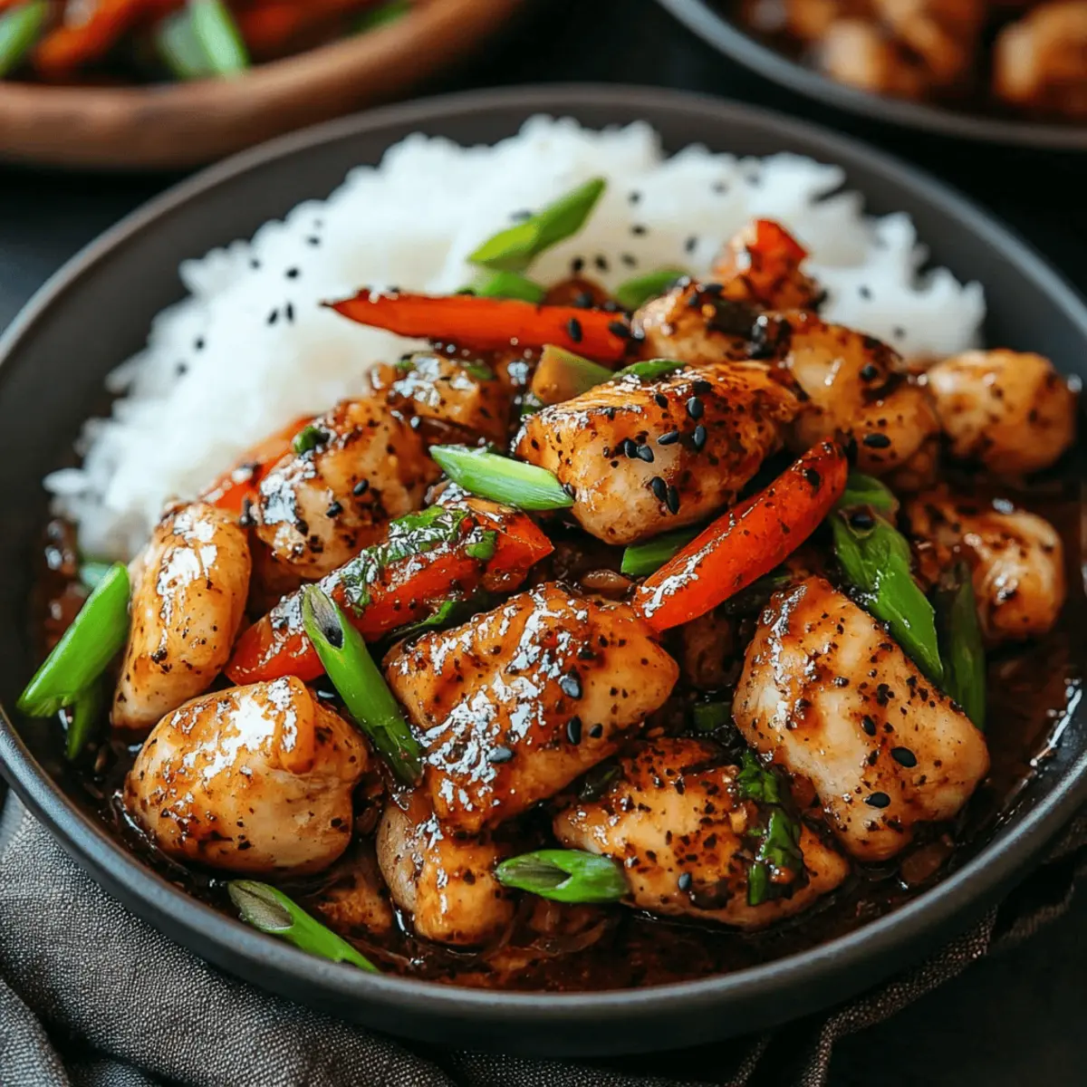 Black Pepper Chicken