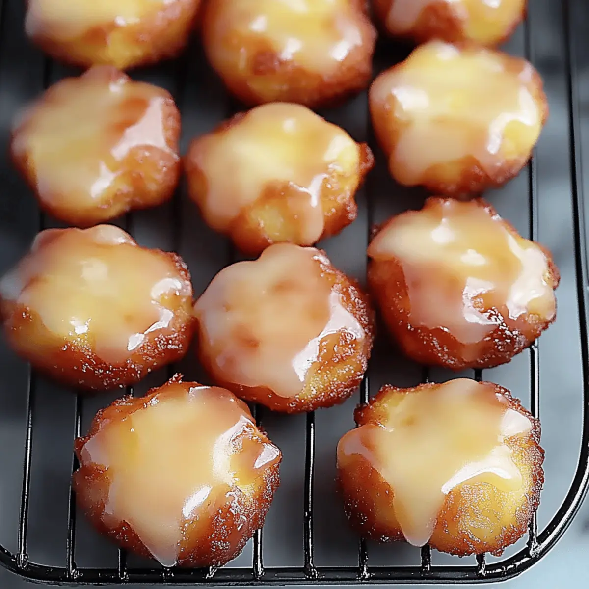 Air Fryer Apple Fritters