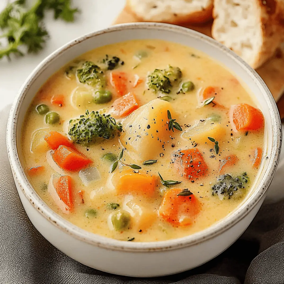 Creamy Vegetable Soup