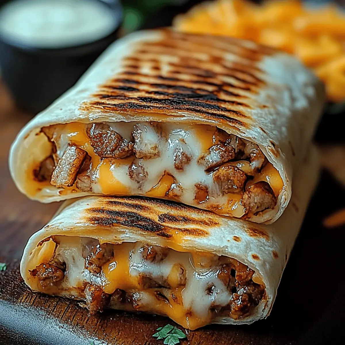 Grilled Cheese Burrito