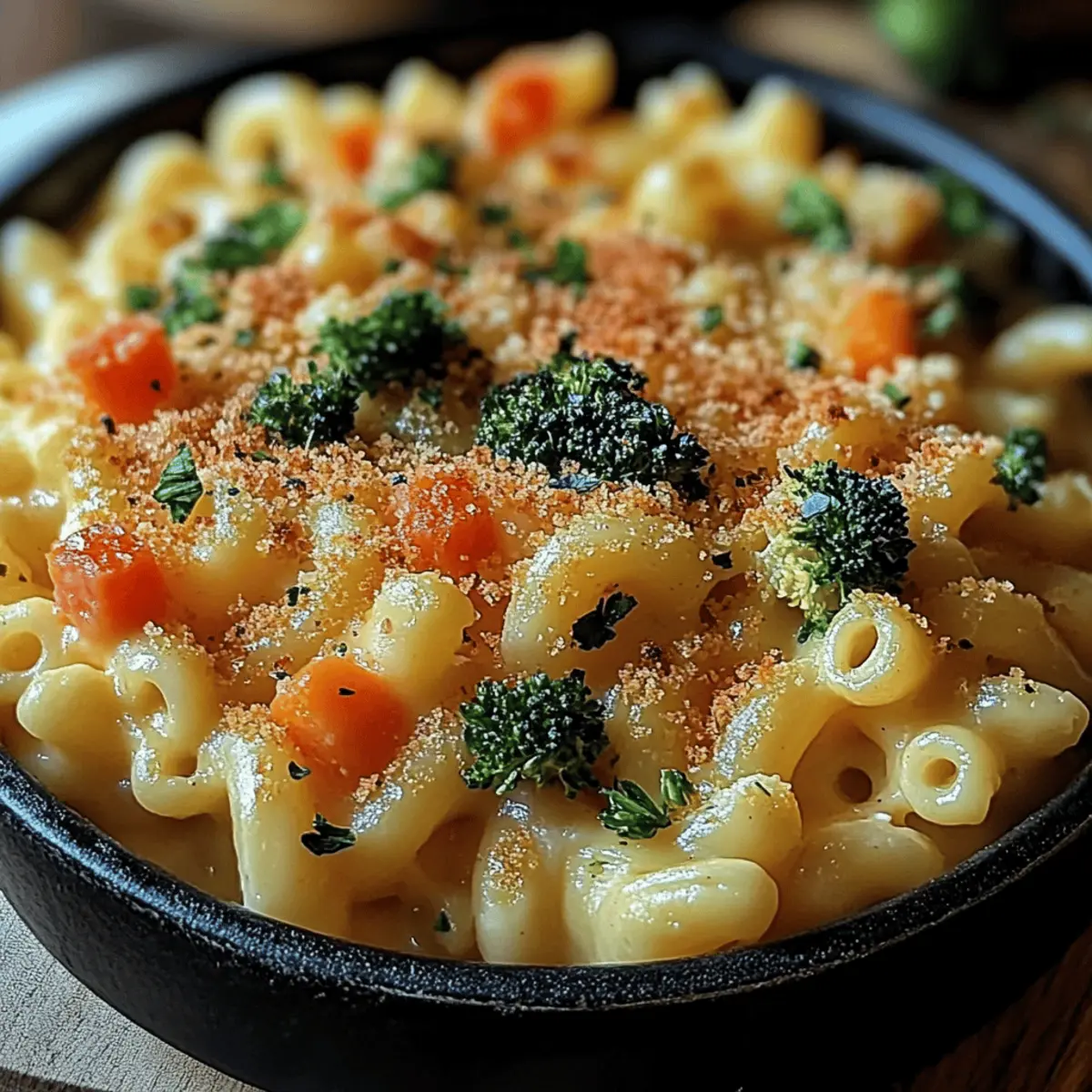 Veggie Mac and Cheese