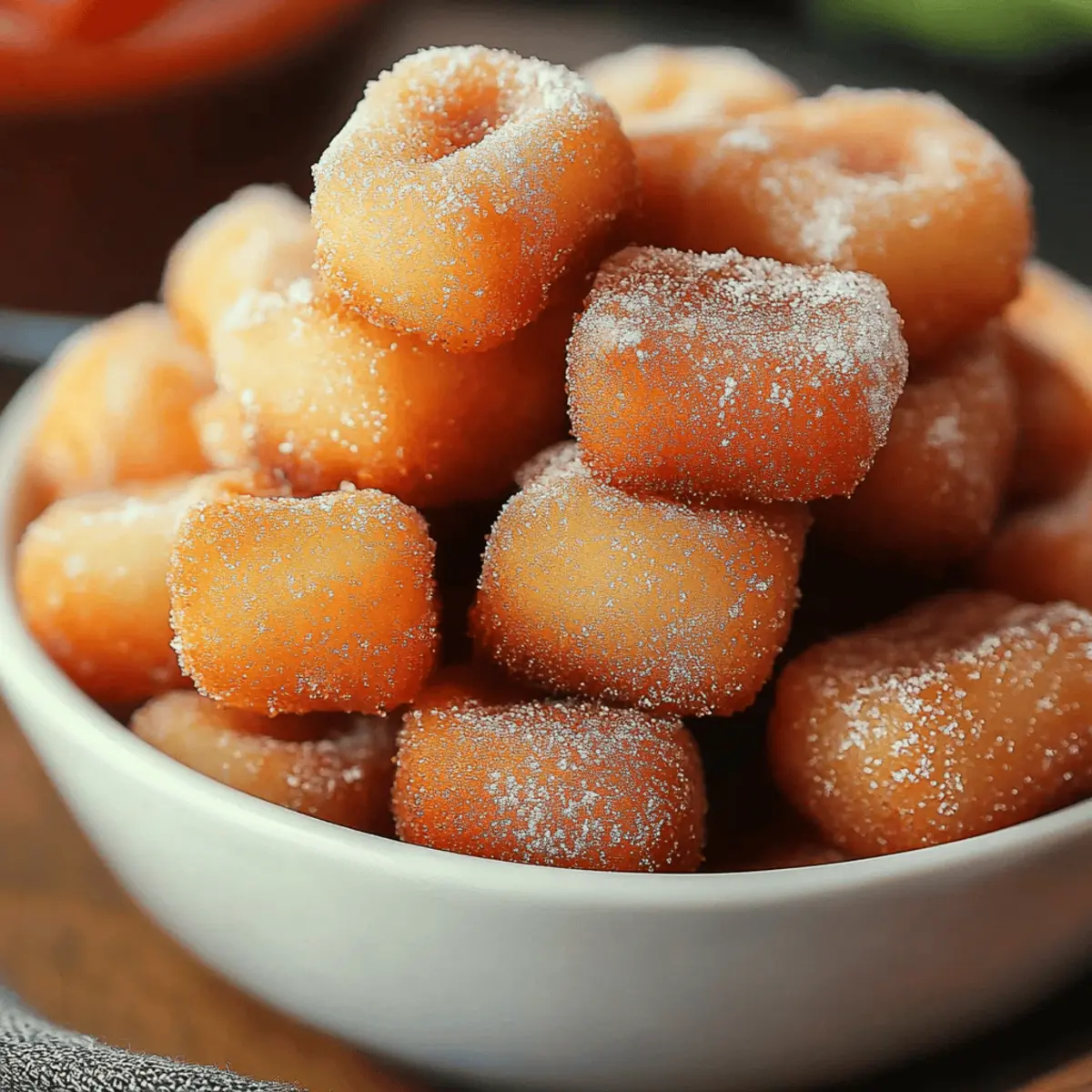 Crispy Air Fryer Churro Bites