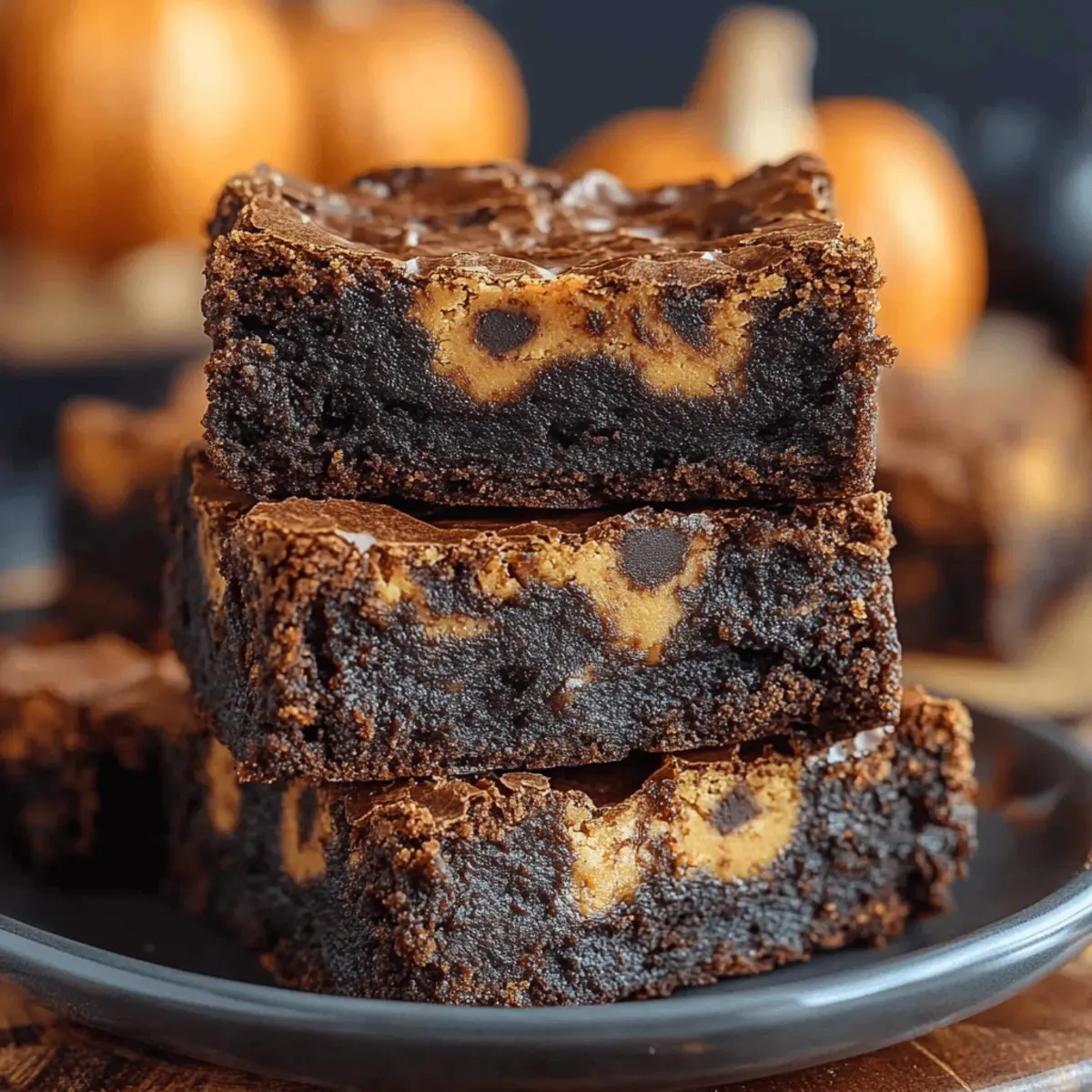 Pumpkin Brownies