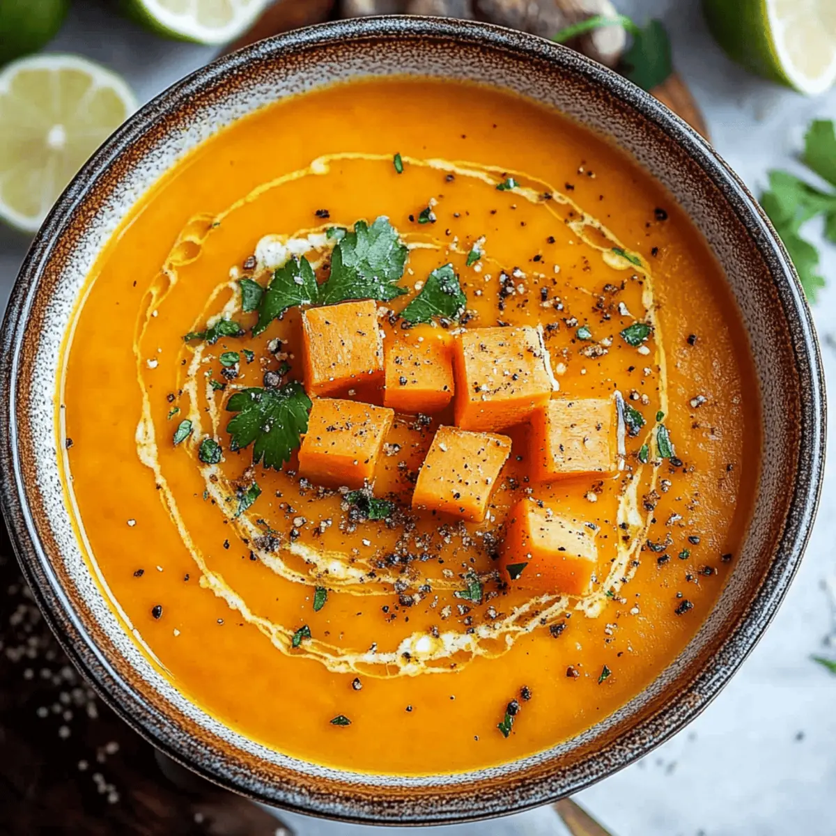 Creamy Sweet Potato Soup