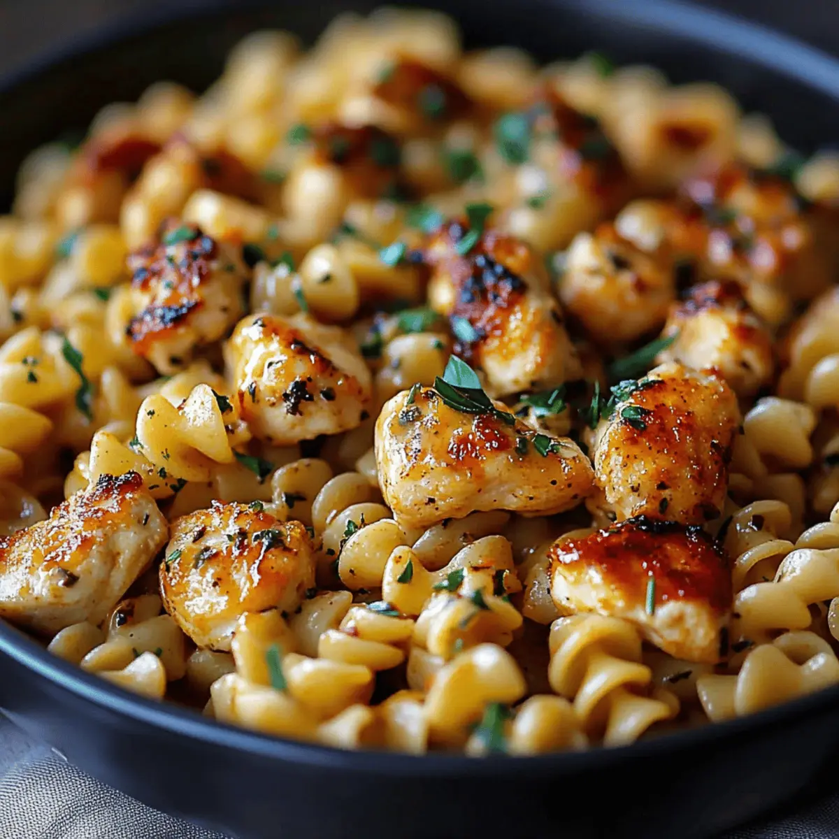 Cajun Garlic Chicken Rotini