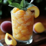 Frozen Peach Lemonade