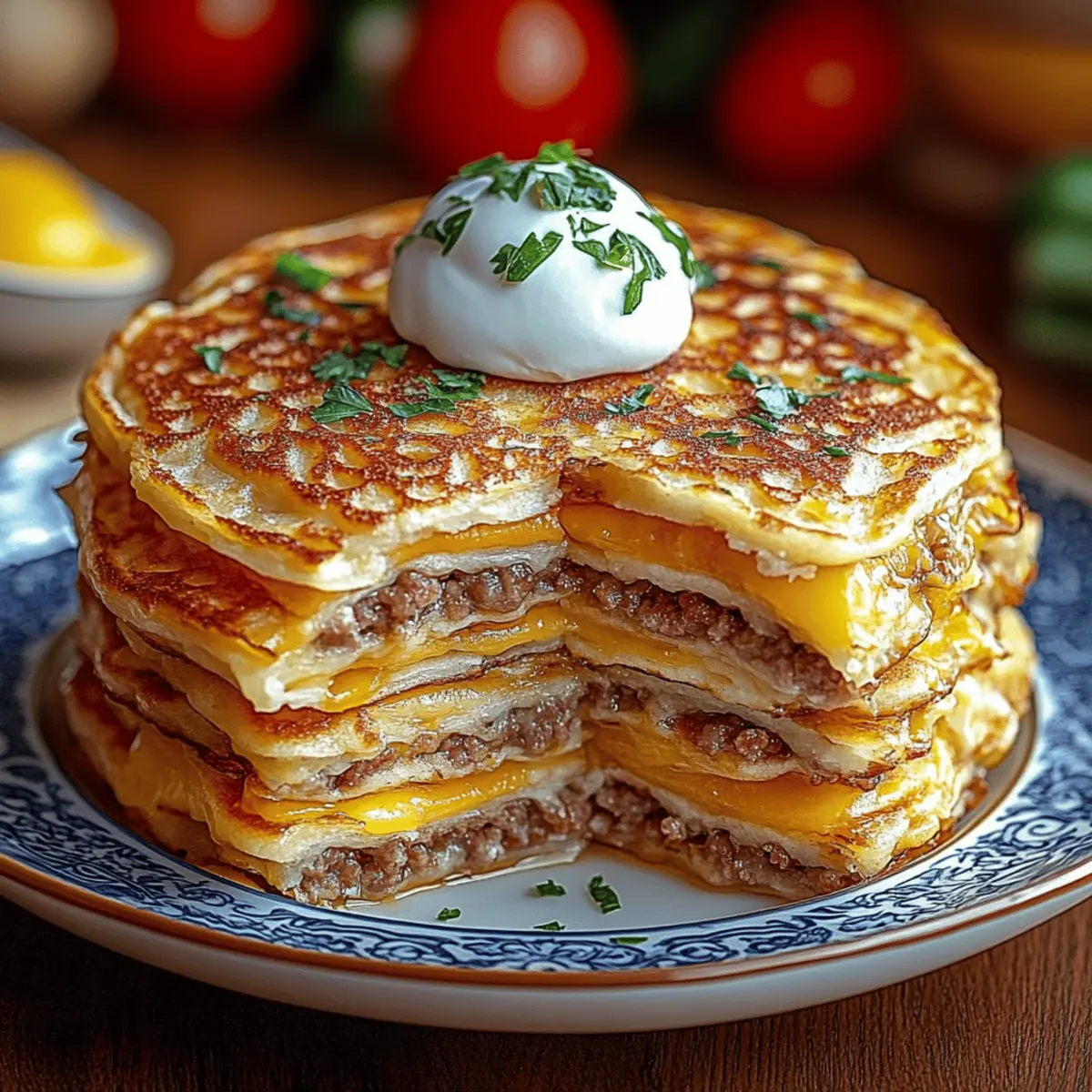 Sausage Pancake Casserole
