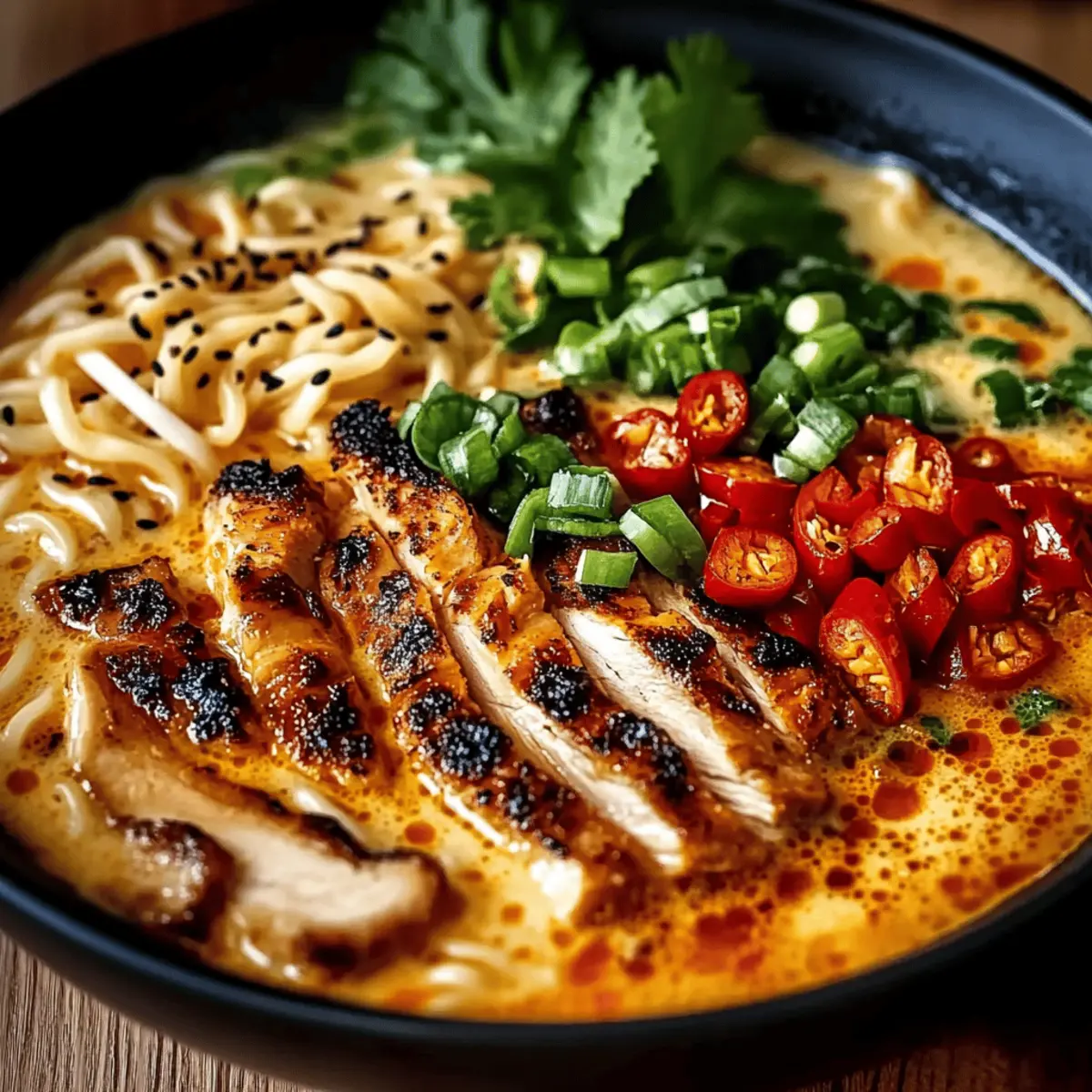 Fiery Chicken Ramen