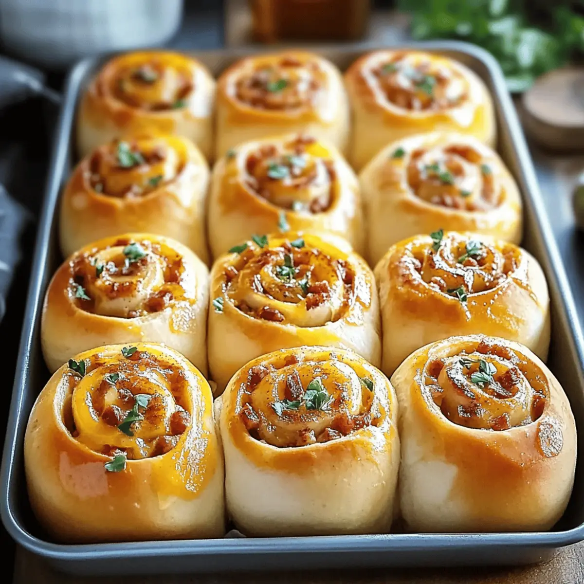 Make Ahead Breakfast Rolls