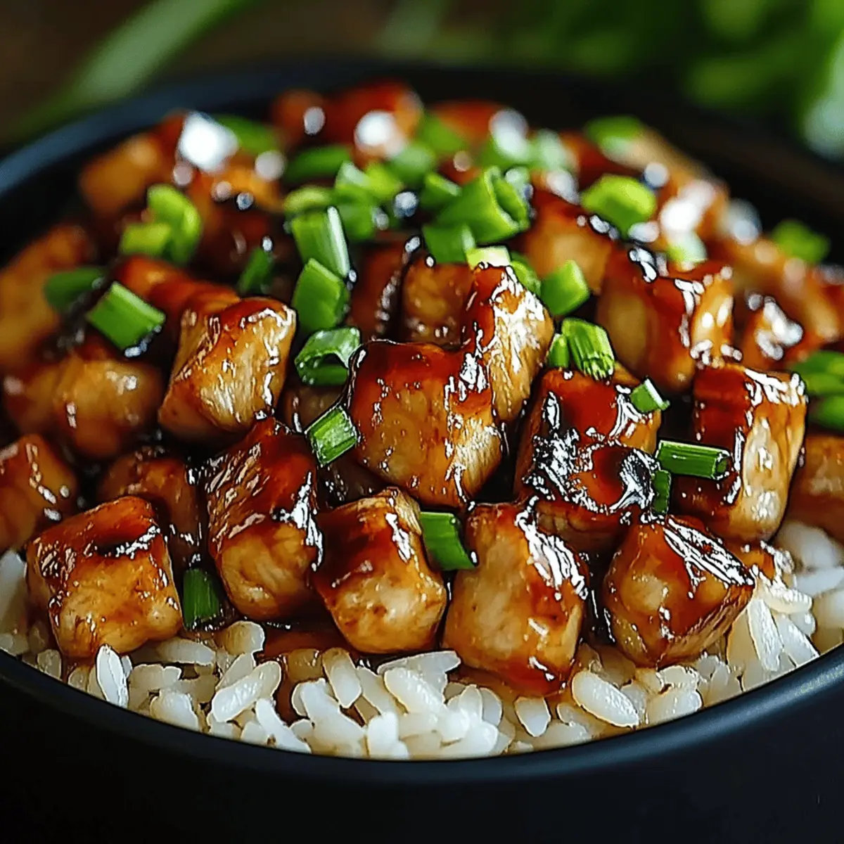 Honey BBQ Chicken Rice