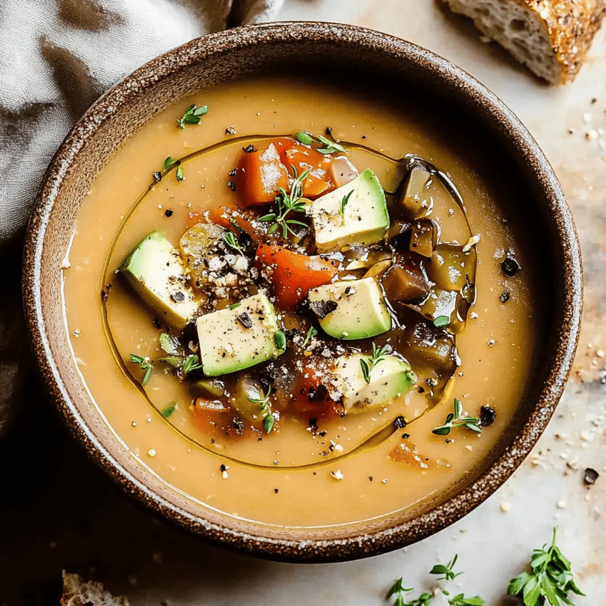 Ratatouille Soup