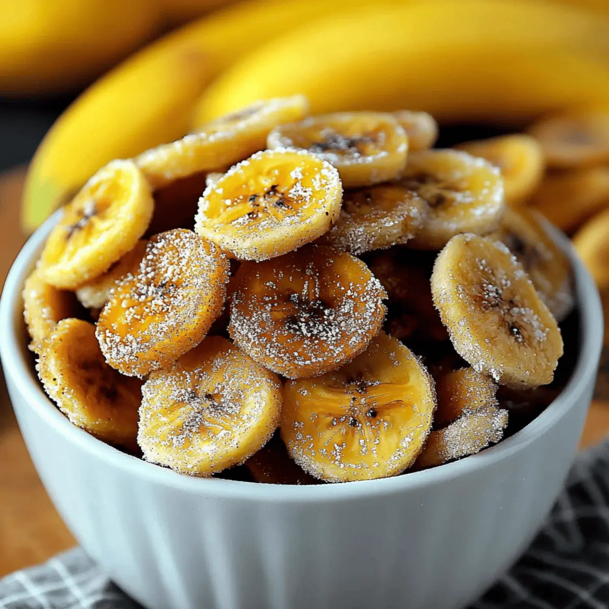Crispy Air Fryer Banana Chips