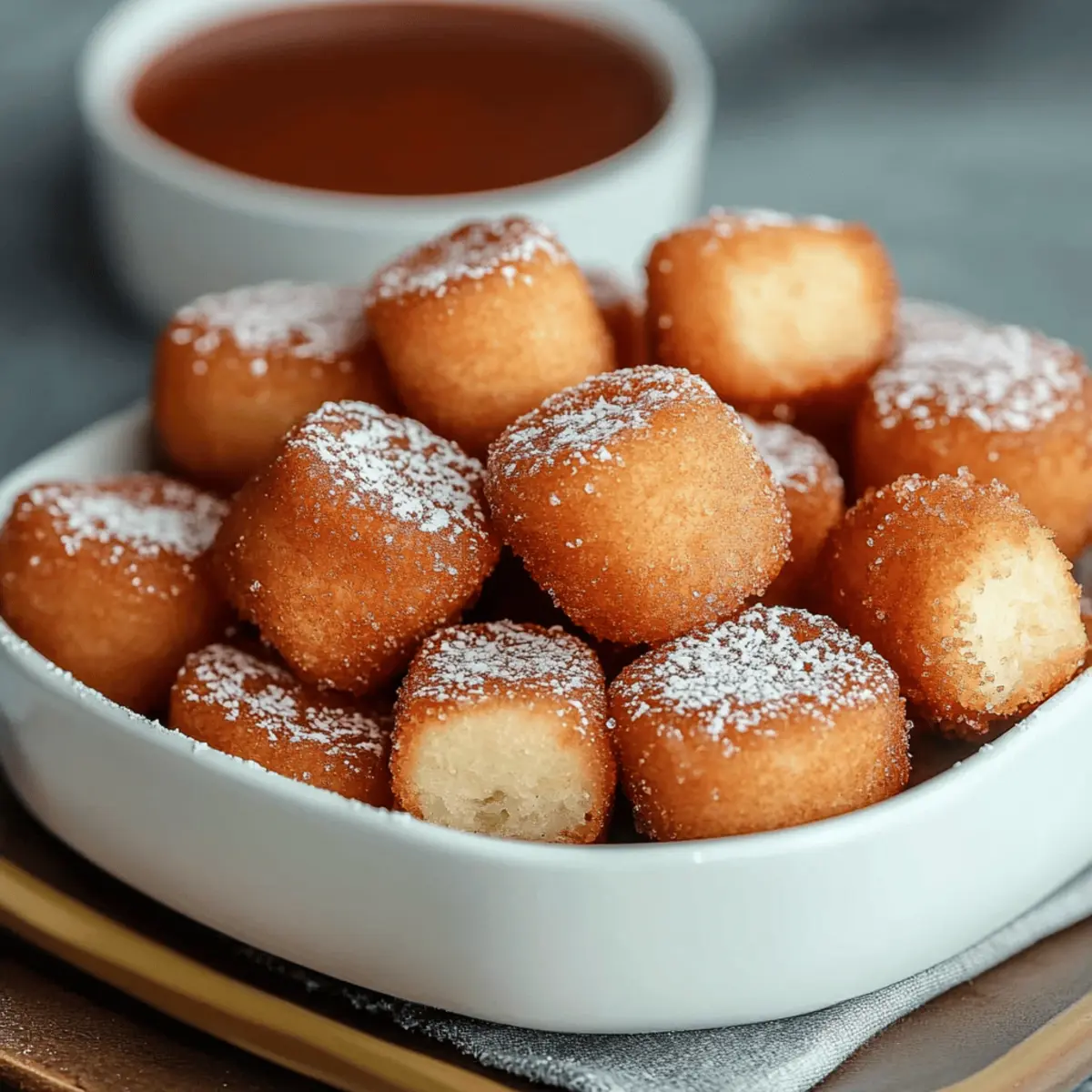 Air Fryer Churro Bites