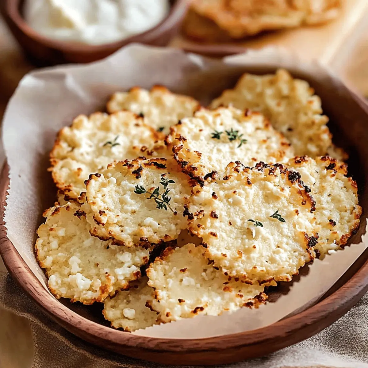 Cottage Cheese Chips