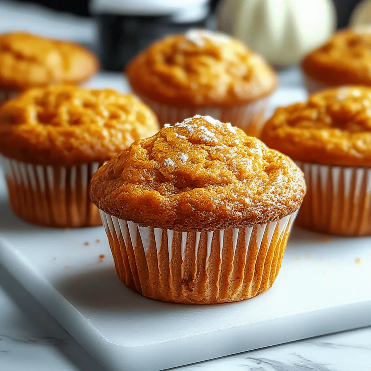 Greek Yogurt Pumpkin Muffins