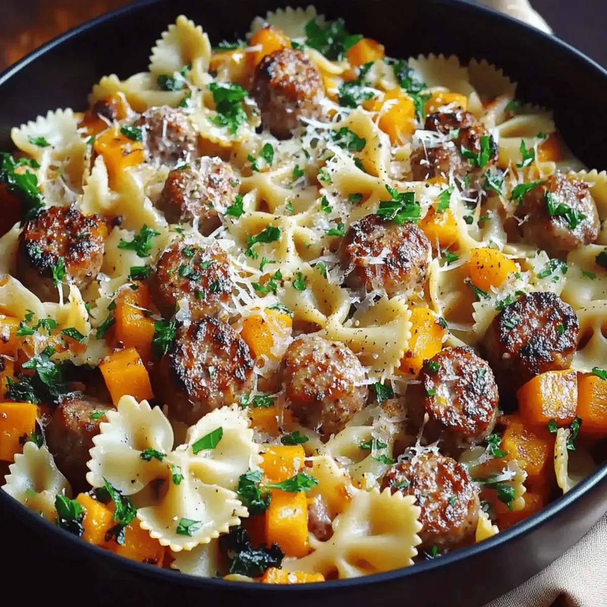 Butternut Squash Pasta Sausage