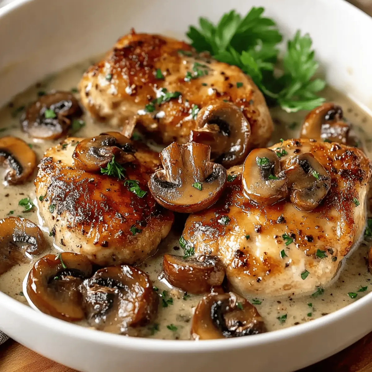 Mushroom Chicken