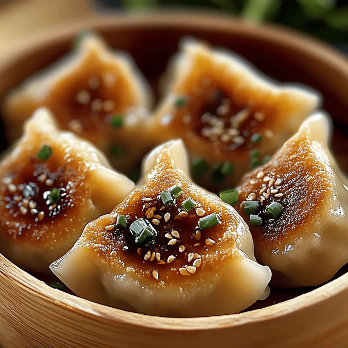 Crispy Pan Fried Dumplings