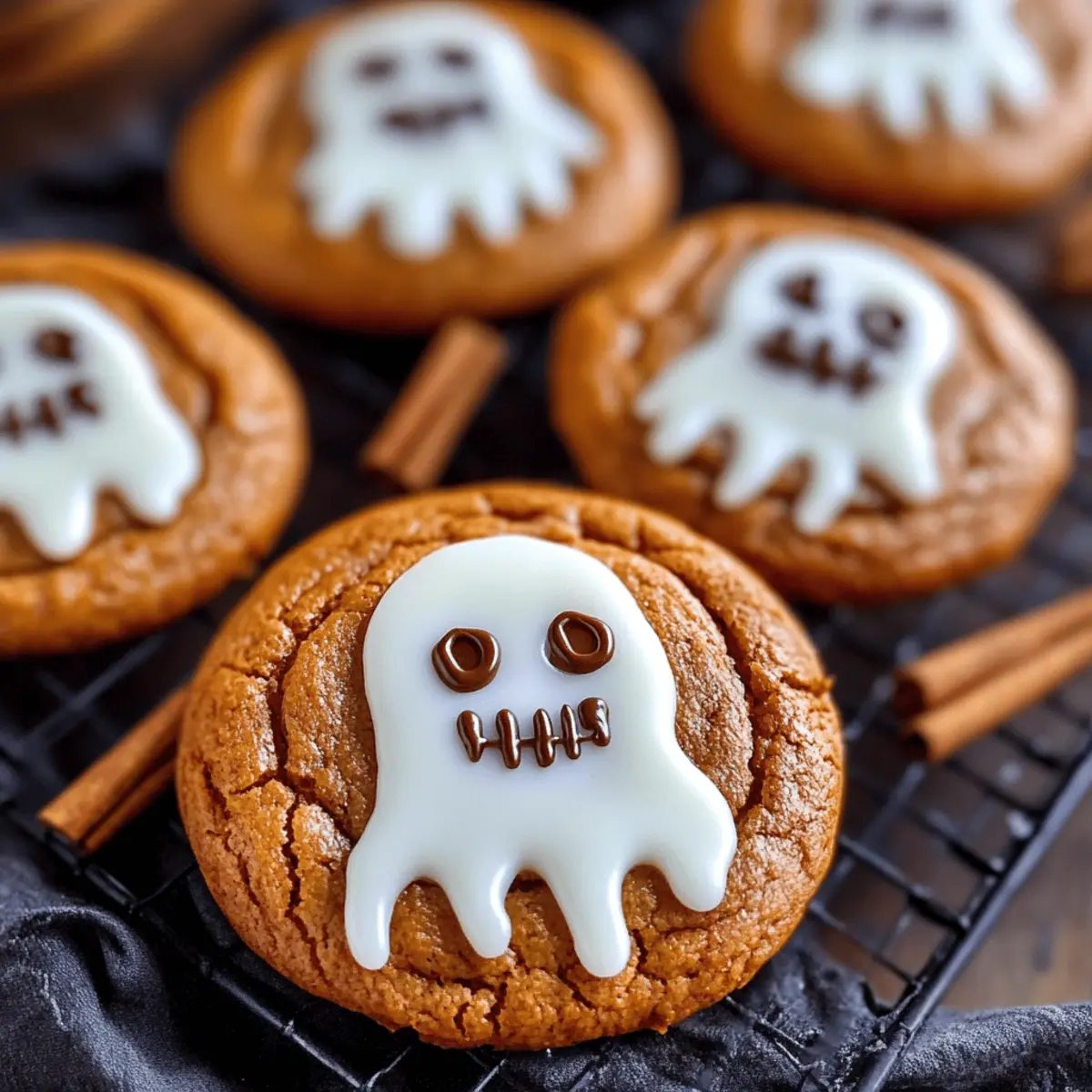 Pumpkin Ghost Cookies