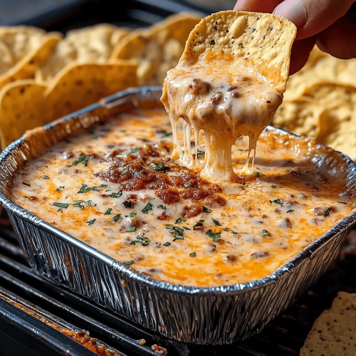 Smoked Queso Dip