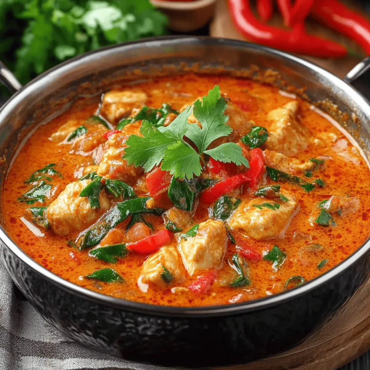 Thai Red Curry Chicken