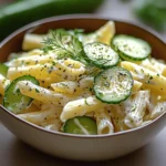 Cucumber Pasta Salad