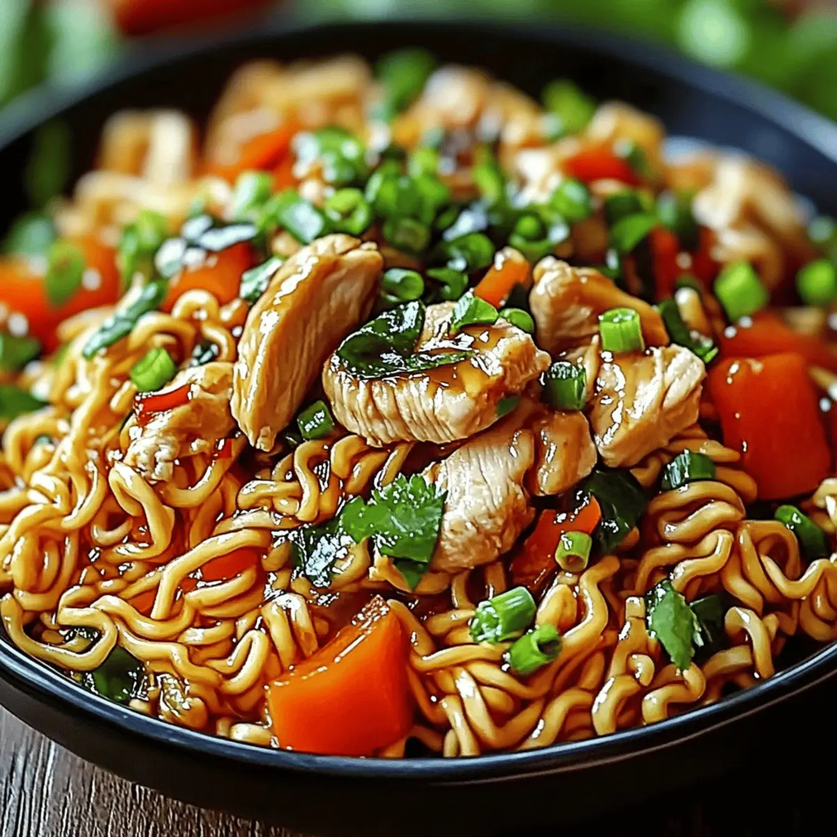 Chicken Ramen Stir Fry