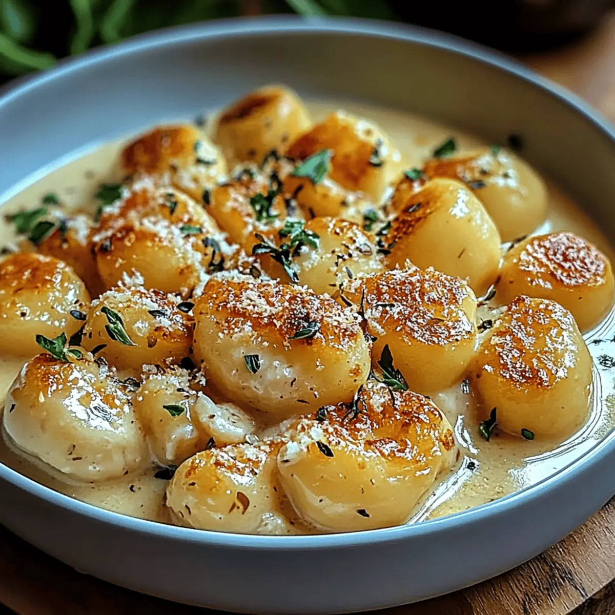 Creamy Crack Chicken Gnocchi