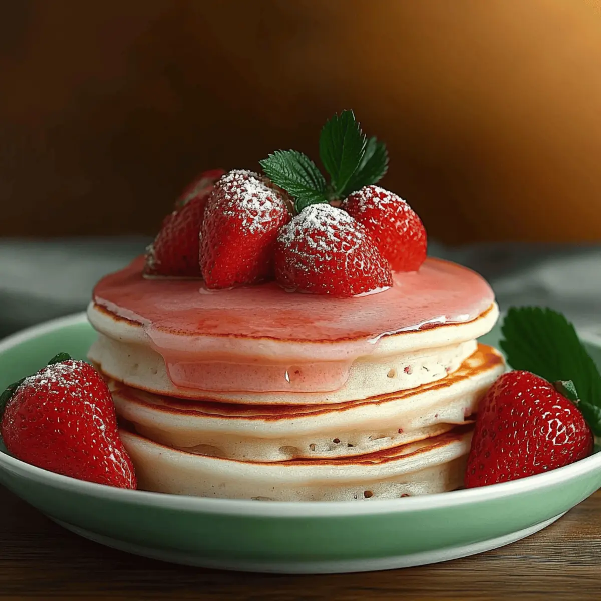 Strawberry Pancakes